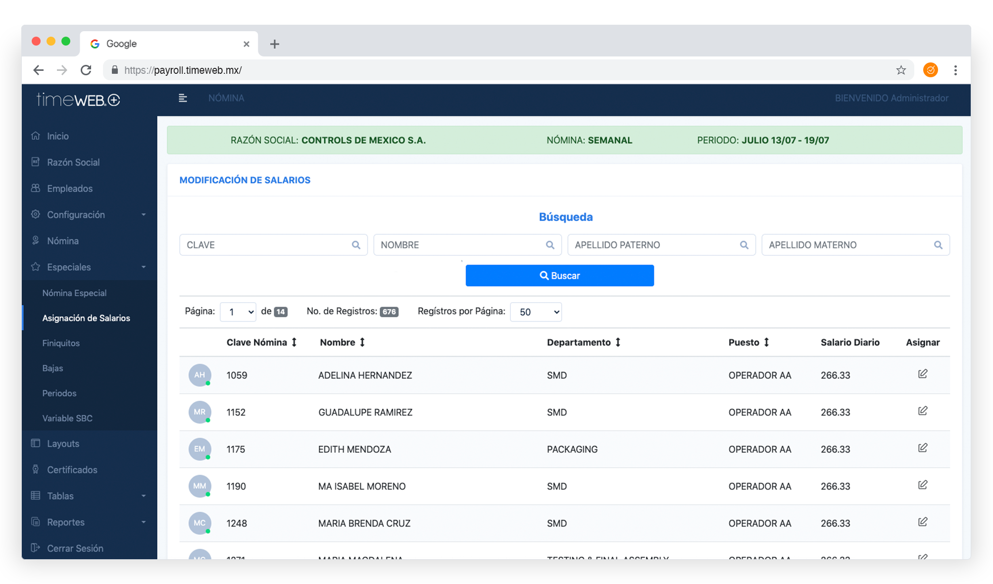 Timeweb Software De Nómina Simplifica Y Agiliza Tus Procesos De Pago 5768