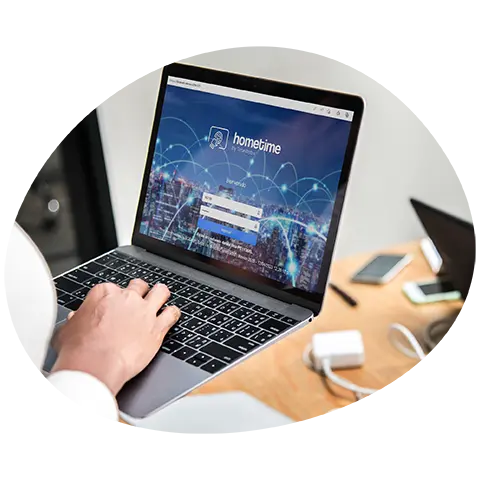 Registro de asistencia home office